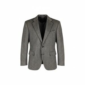 Men's Barrington 100% Cotton Blazer Gray Size 38 Regular